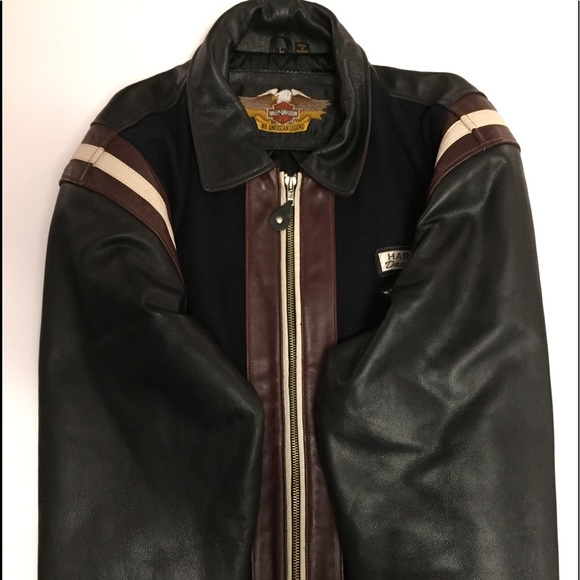 SOLD Men’s Harley Davidson Motorcycle Jacket - Picture 3 of 8